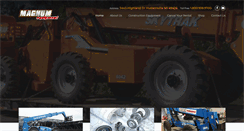 Desktop Screenshot of magnumequipment.net